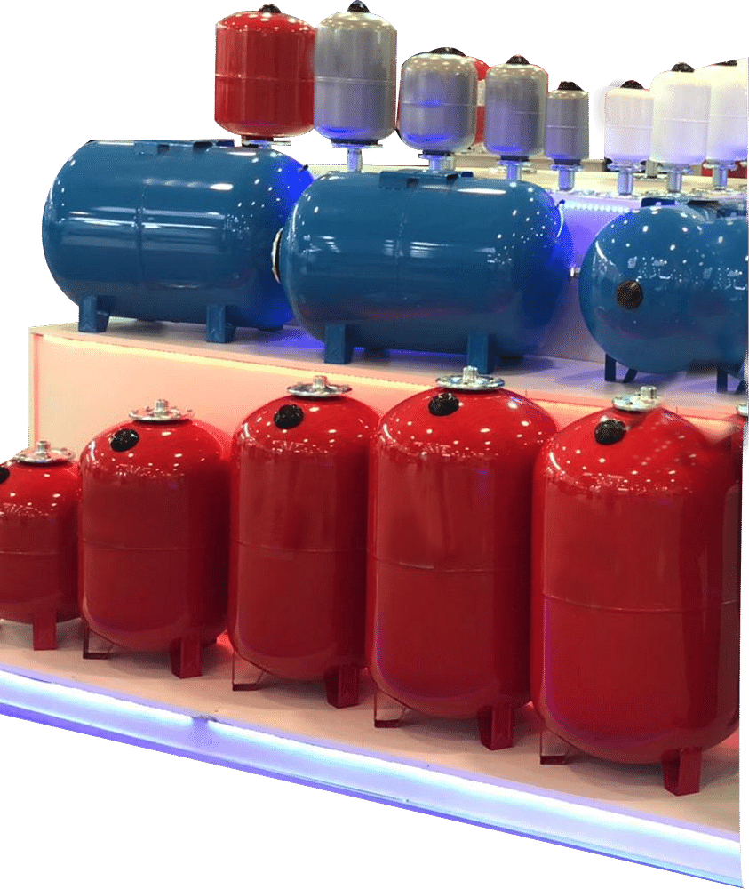 Pressurised Closed Expansion Tank, Capacity: 500 L