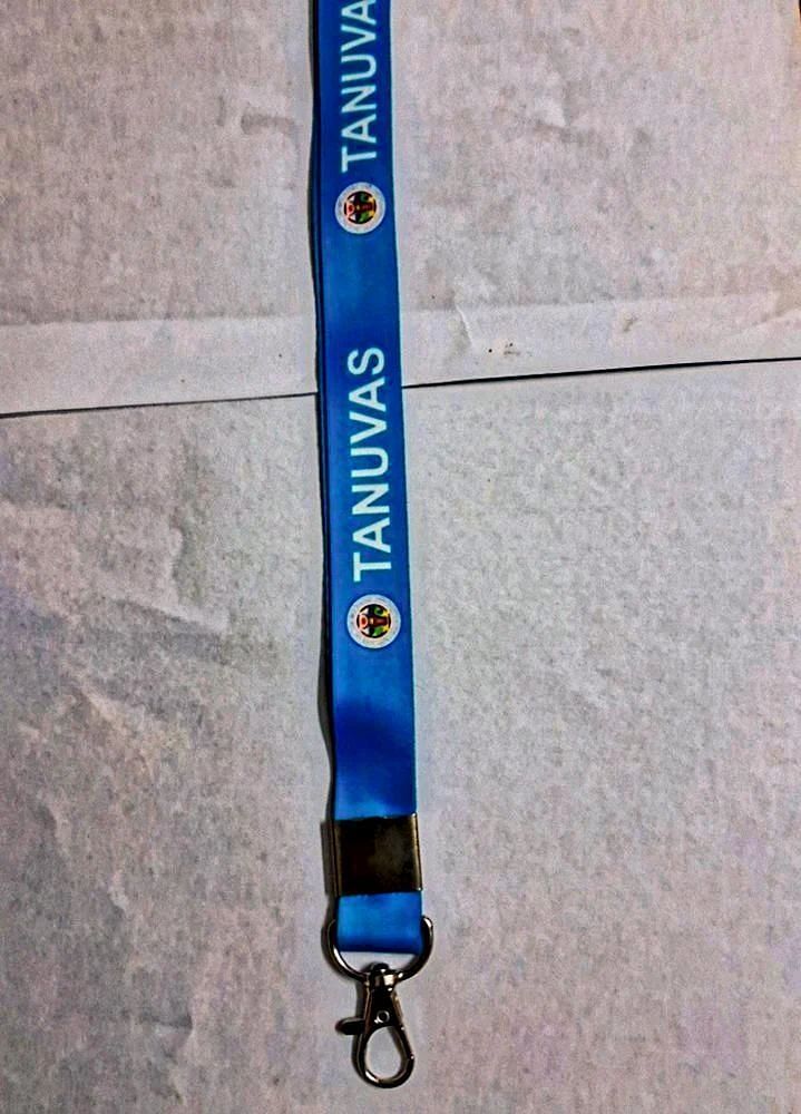 Printed Blue Id Card Lanyard