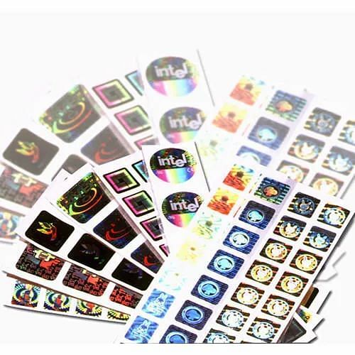 Printed Hologram Labels