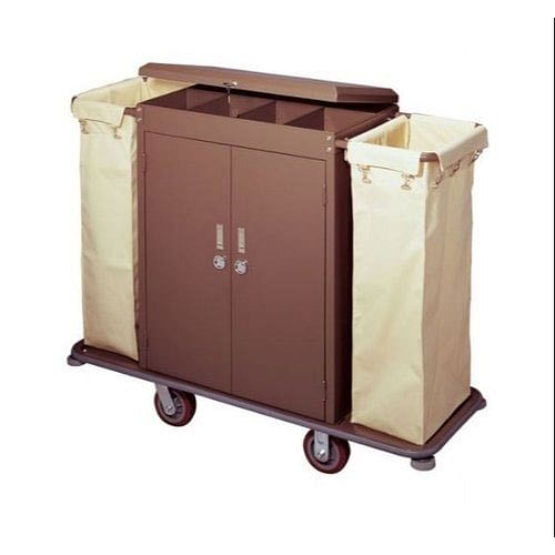 Prokleen Mild Steel Powder Coated Housekeeping Trolley