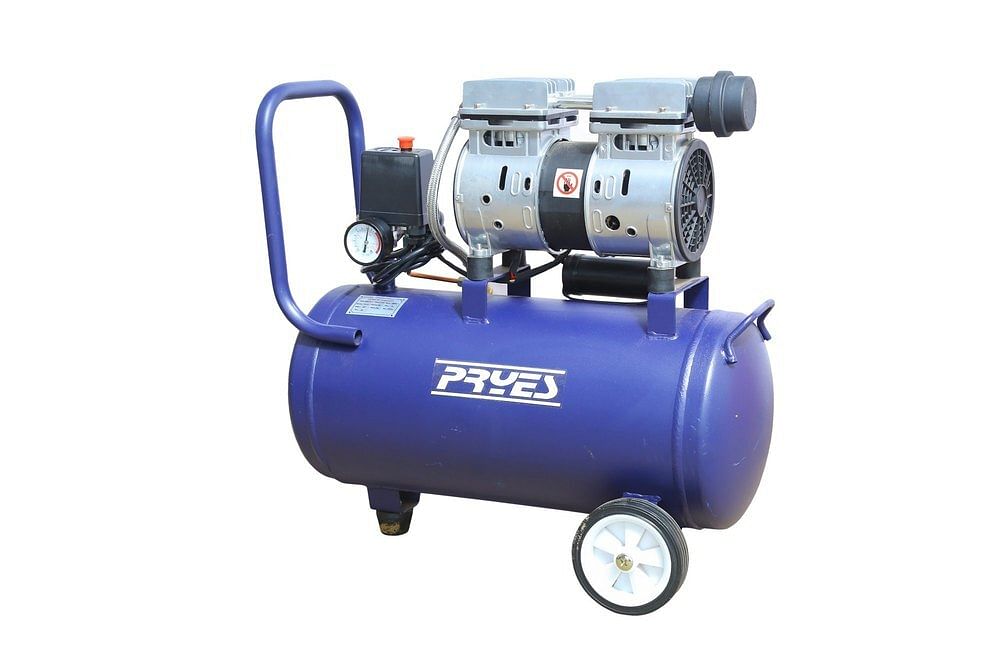 PRYES 1HP Oil free Piston Air Compressor, Maximum Flow Rate (CFM): 4, Model Name/Number: PRSOF01-1