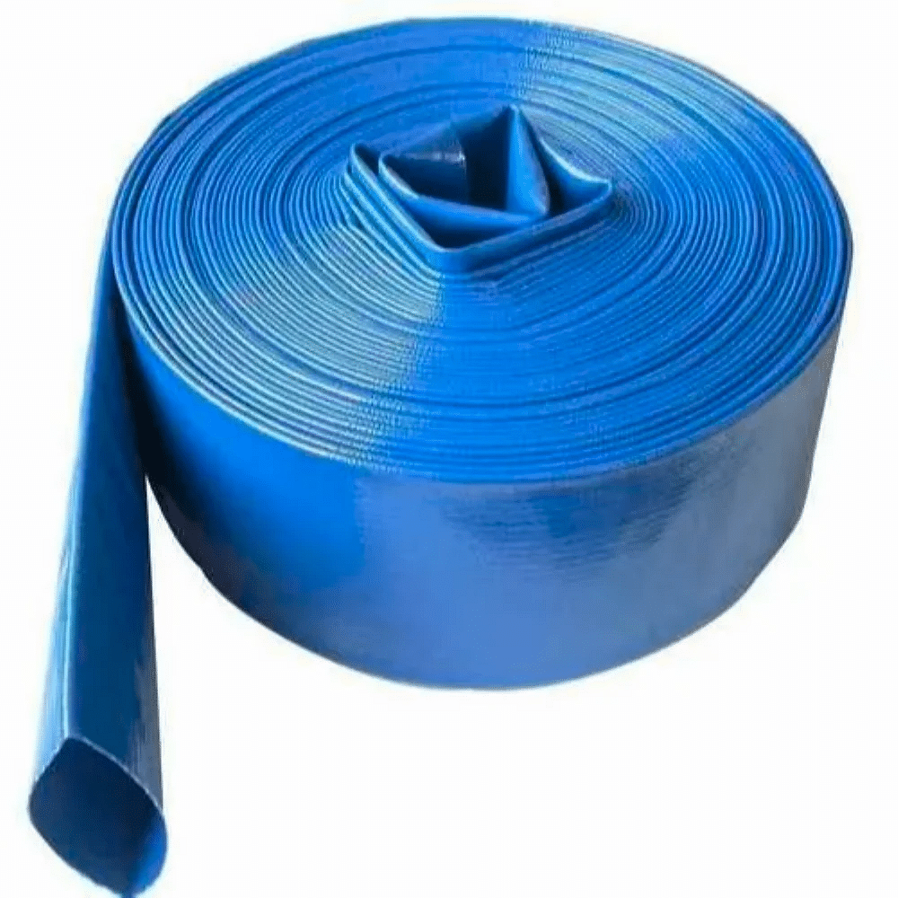 PVC 2 inch Flat Hose Pipe, For Utilities Water