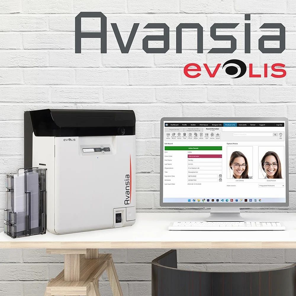 PVC Evolis Avansia Card Printer