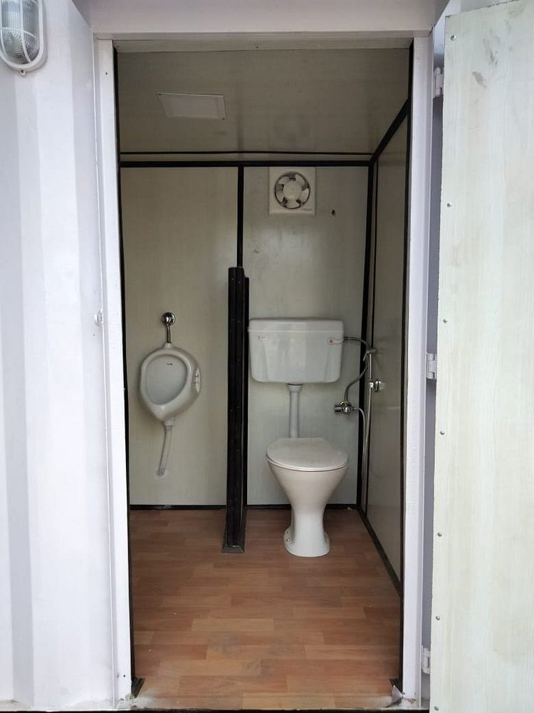 PVC Modular MS Toilet Container