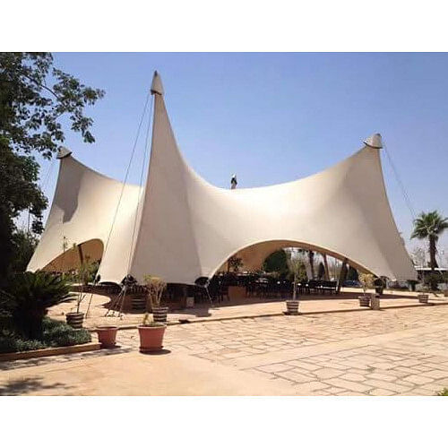 PVC Plain Modular Waterproof Tensile Fabric Structure