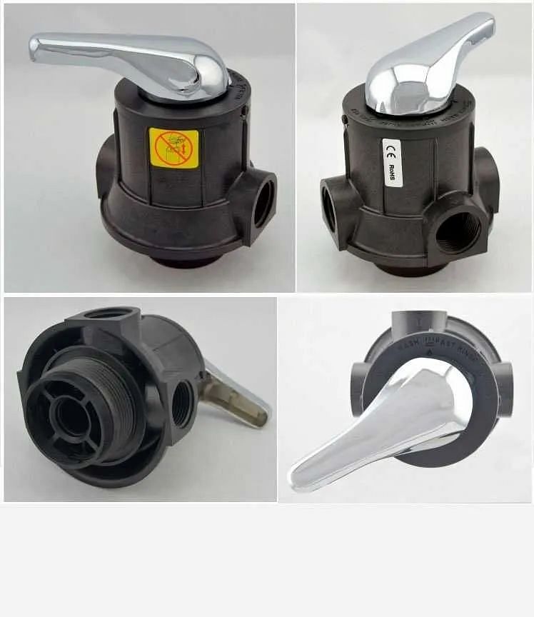 Pvc Runxin Automatic Multi Port Valve, For Industrial, Valve Size: 1