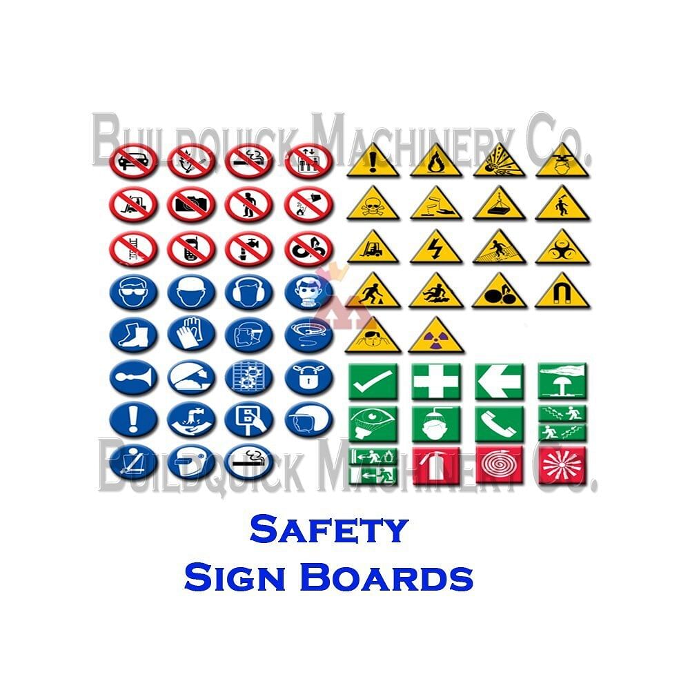 PVC Safety Signage