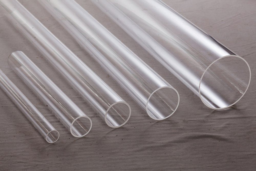 Quartz Clear Glass Tube, For Industrial