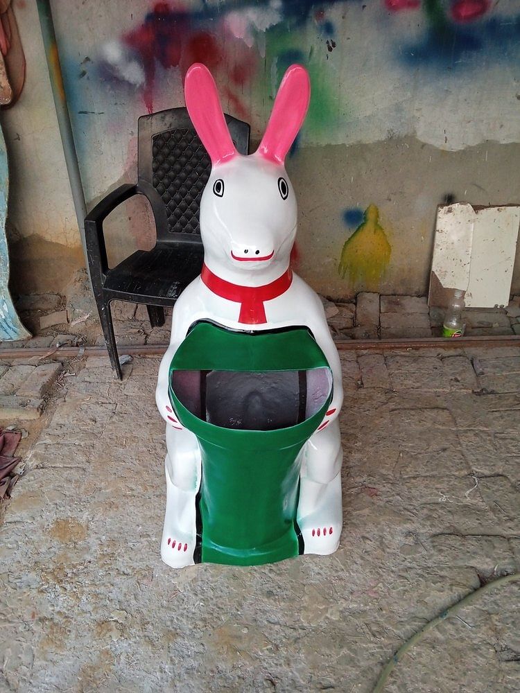 Rabbit Shape Dustbin