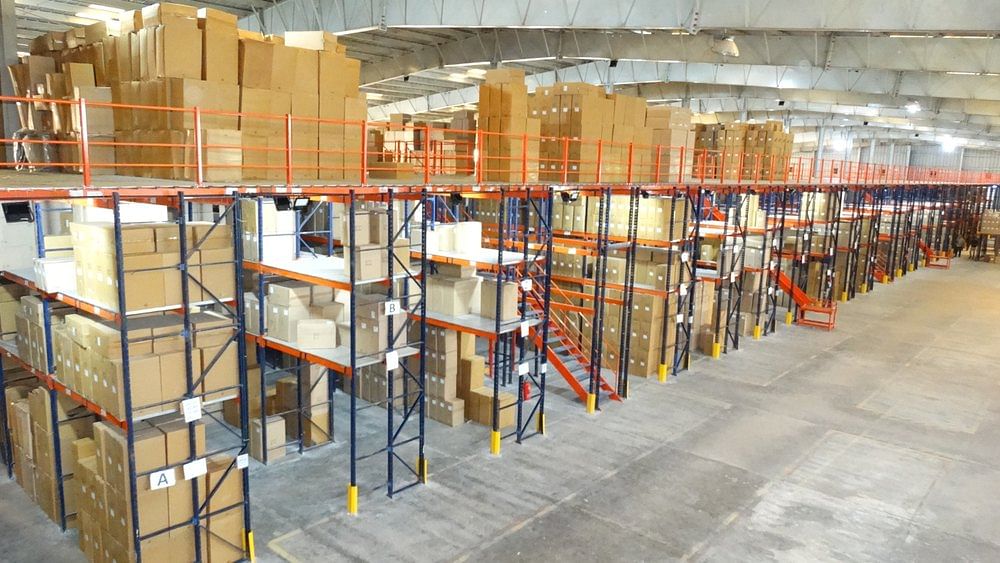 Rack Supported Mezzanine