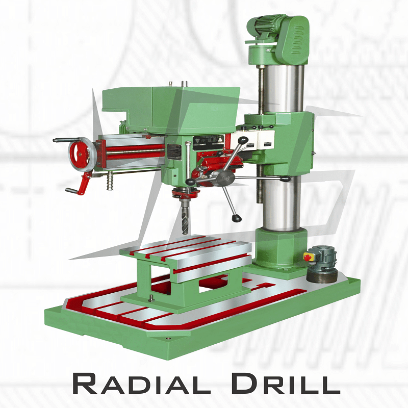 Radial Drill Machine