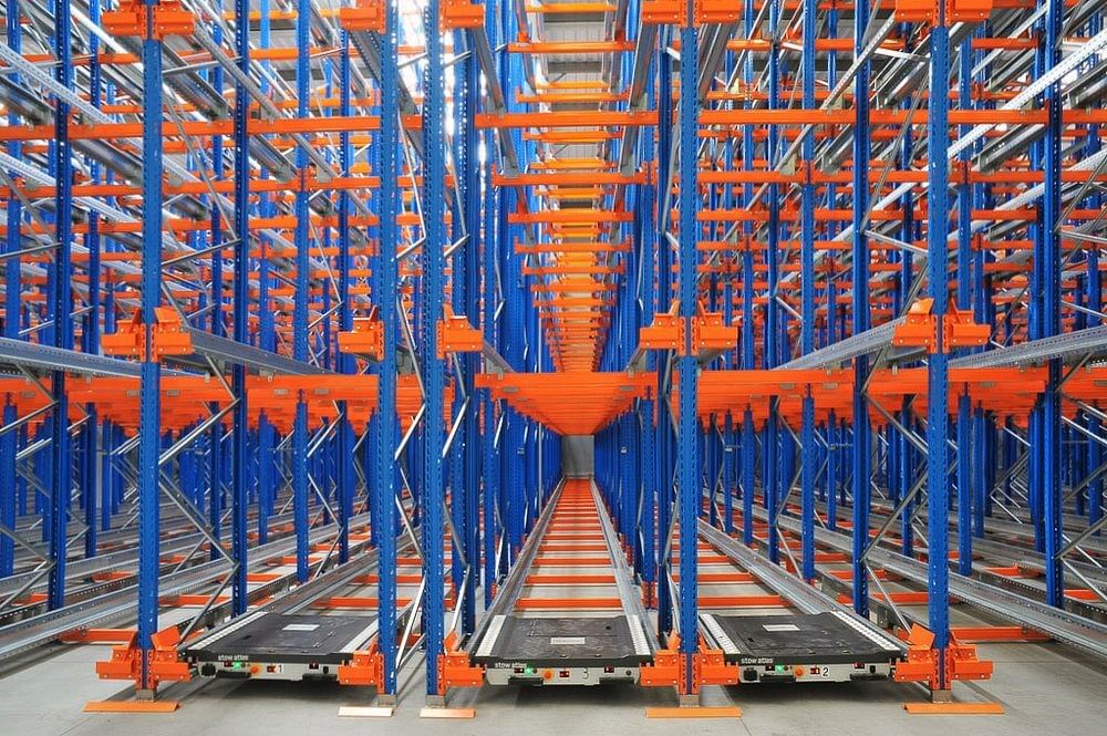 Radio Pallet Shuttle Racking System, For Warehouse