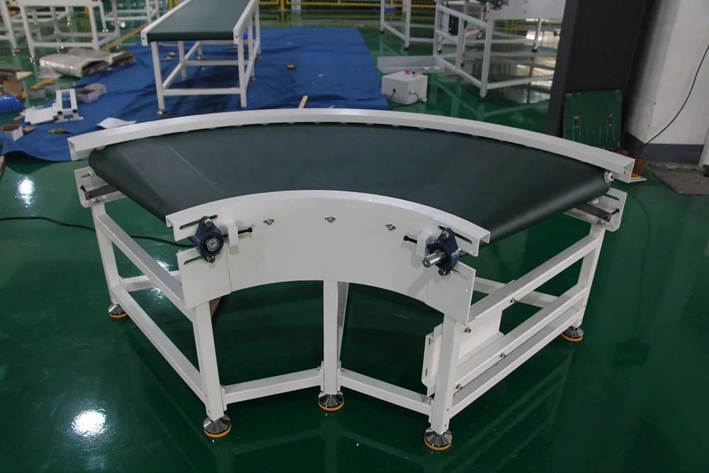 Radix Curve Belt Conveyor, Capacity: 50-100 kg Per Feet