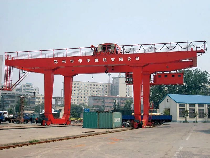 Rail Mounted Gantry Crane, Capacity: >;25 ton