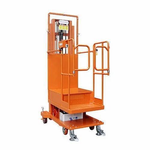 Raj Gauri Semi Electric Hydraulic Order Picker, For Industrial, Lifting Capacity: 1 Ton