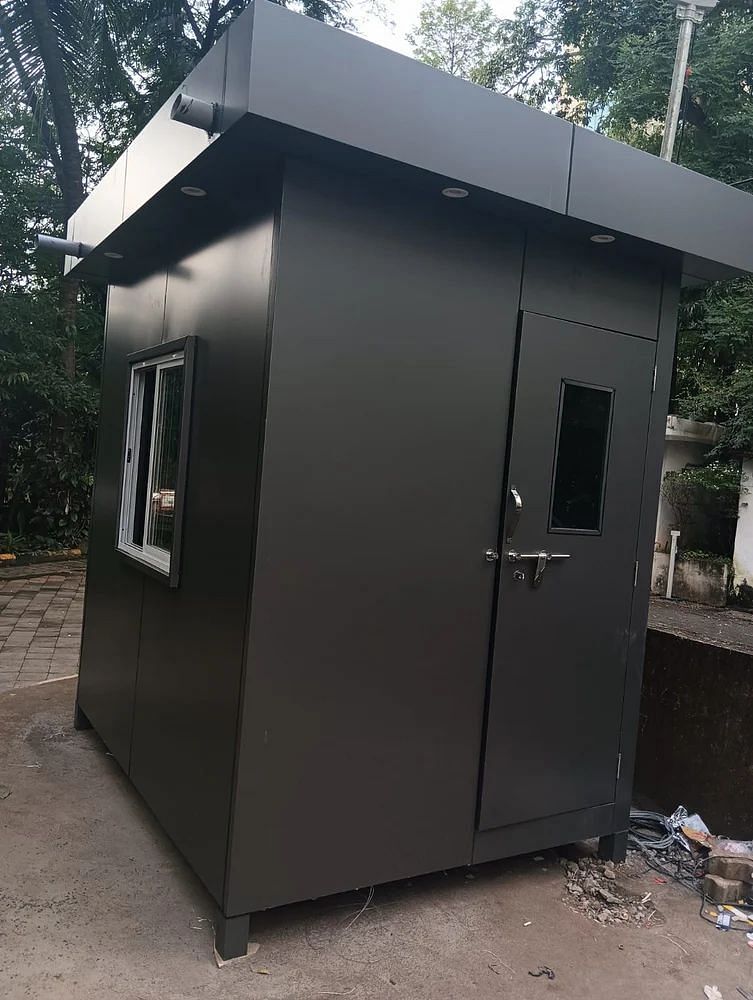 Rectangular ACP Portable Security Cabin, For Guard Room