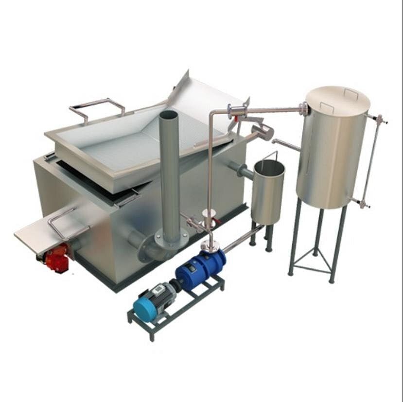 Rectangular Batch Fryer, 2 Hp