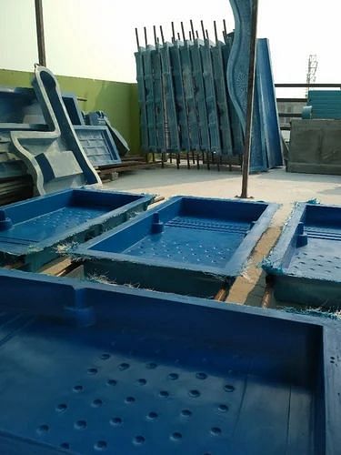 Rectangular Color Coated Railway Platform Moulds