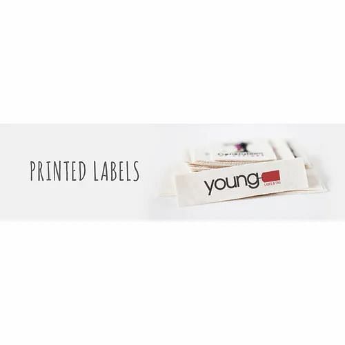 Rectangular Custom Printed Label