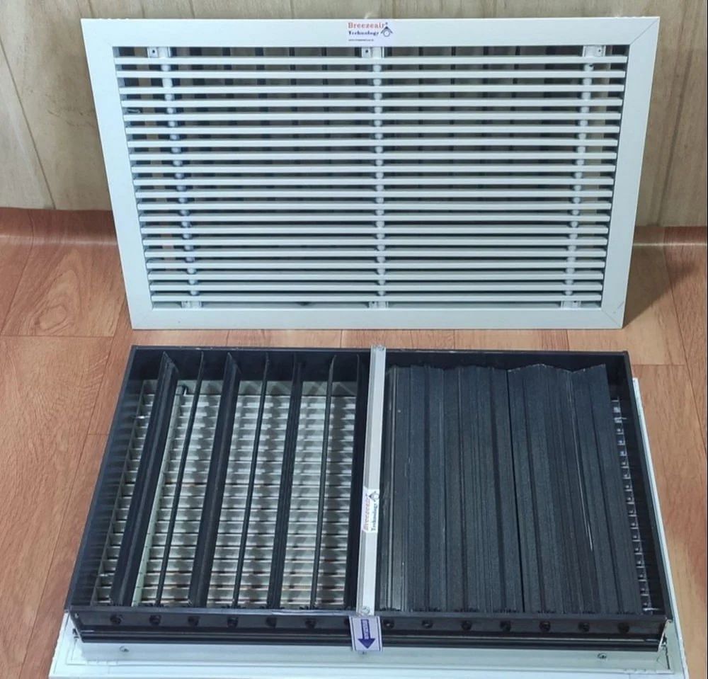 Rectangular Fixed Bar Grille