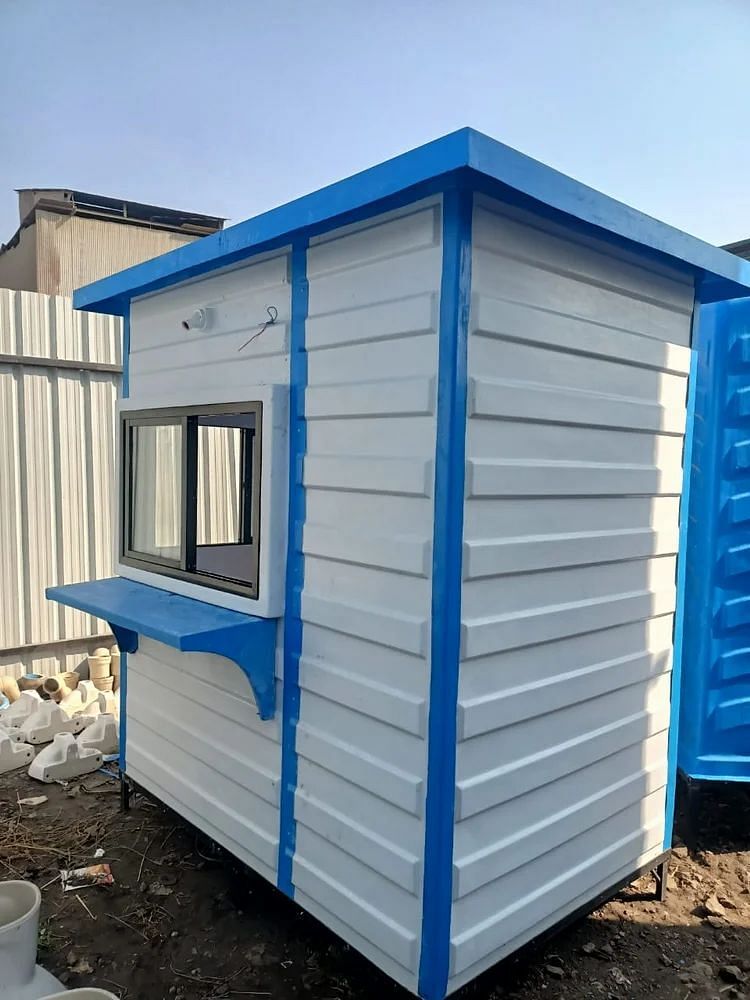 Rectangular Frp Security Cabin Size 4x6x8, For Guard Room