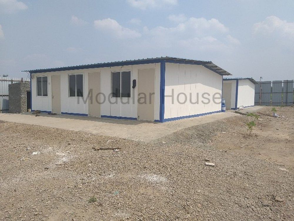 Rectangular FRP Temporary Prefabricated Site Office