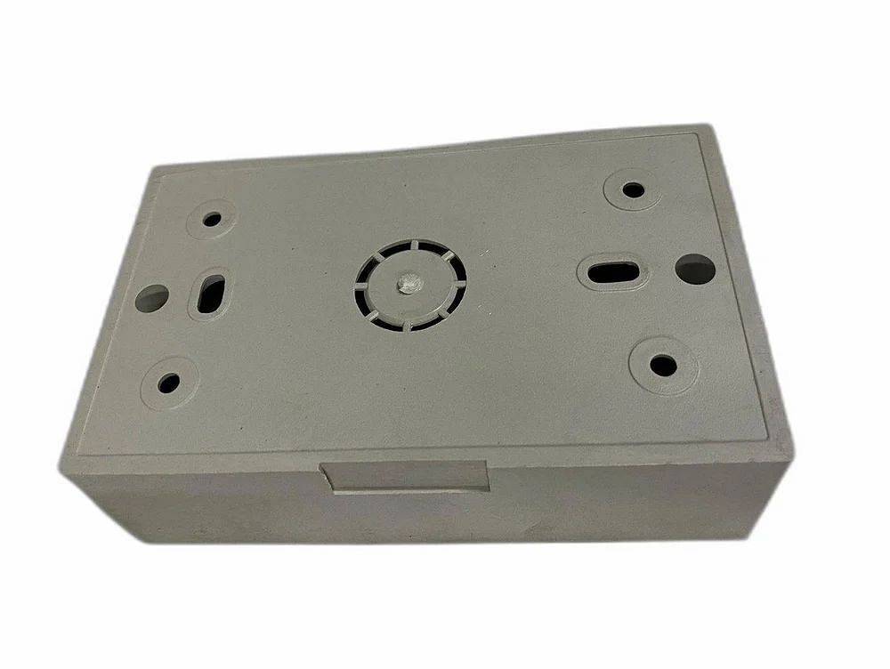 Rectangular Gray PVC Junction Box, 2 Way