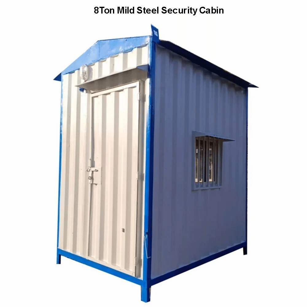 Rectangular Mild Steel Security Cabin