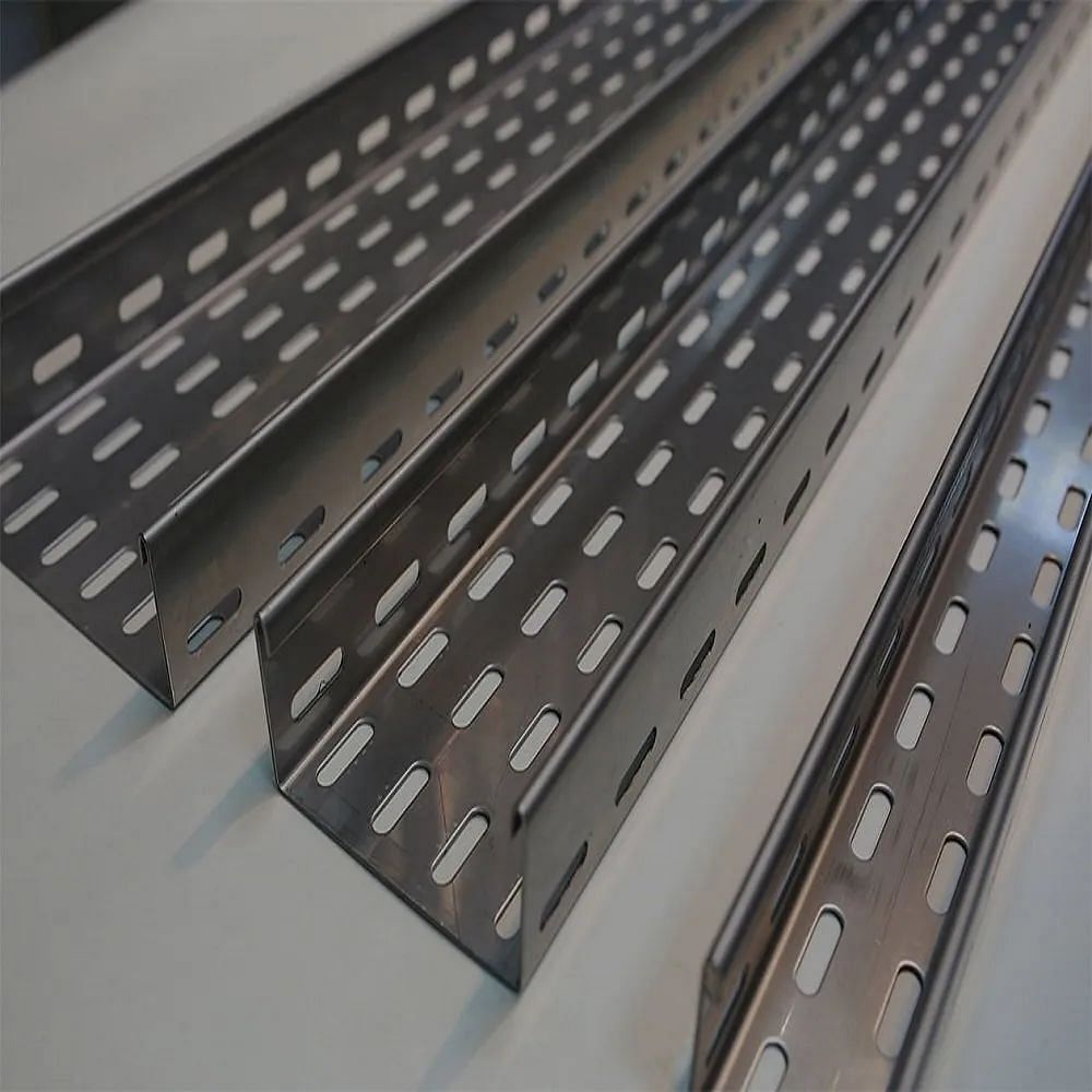 Rectangular MS Perforated Cable Tray, For Industrial, Sheet Thickness: 1.5 mm