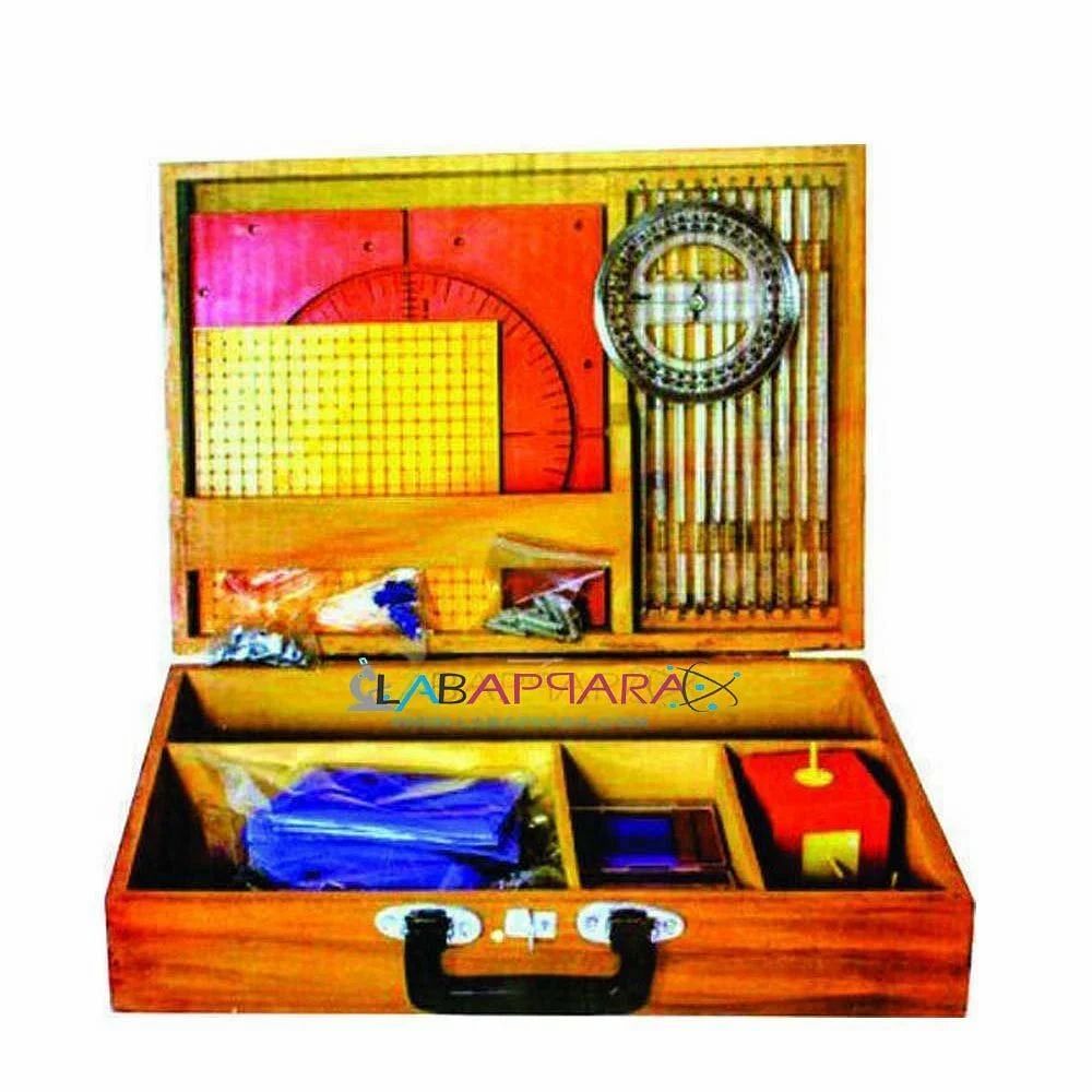 Rectangular NCERT Approved Secondary Mathematics Lab Kit Labappara, For Laboratory, Packaging Type: Plastic Box