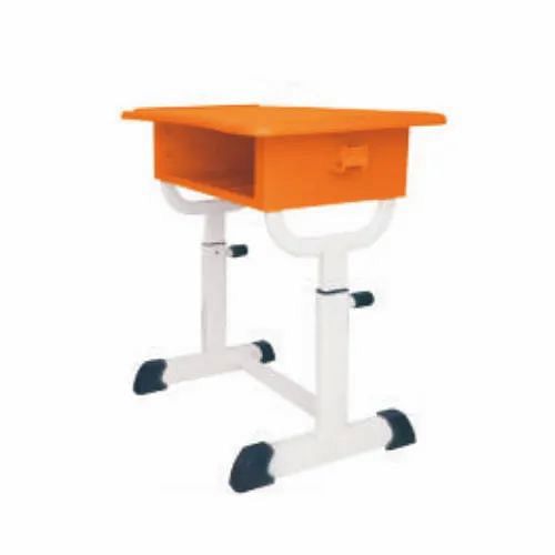 Rectangular Senior School Orange Luminous Desk