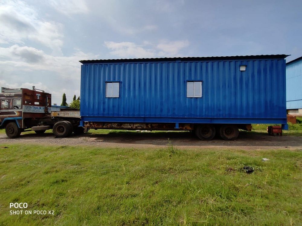 Rectangular Steel 40 feet office container