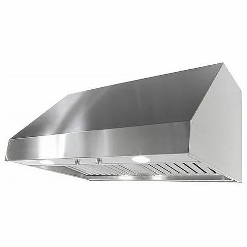 Rectangular Wall Mounted Stainless Steel Hood