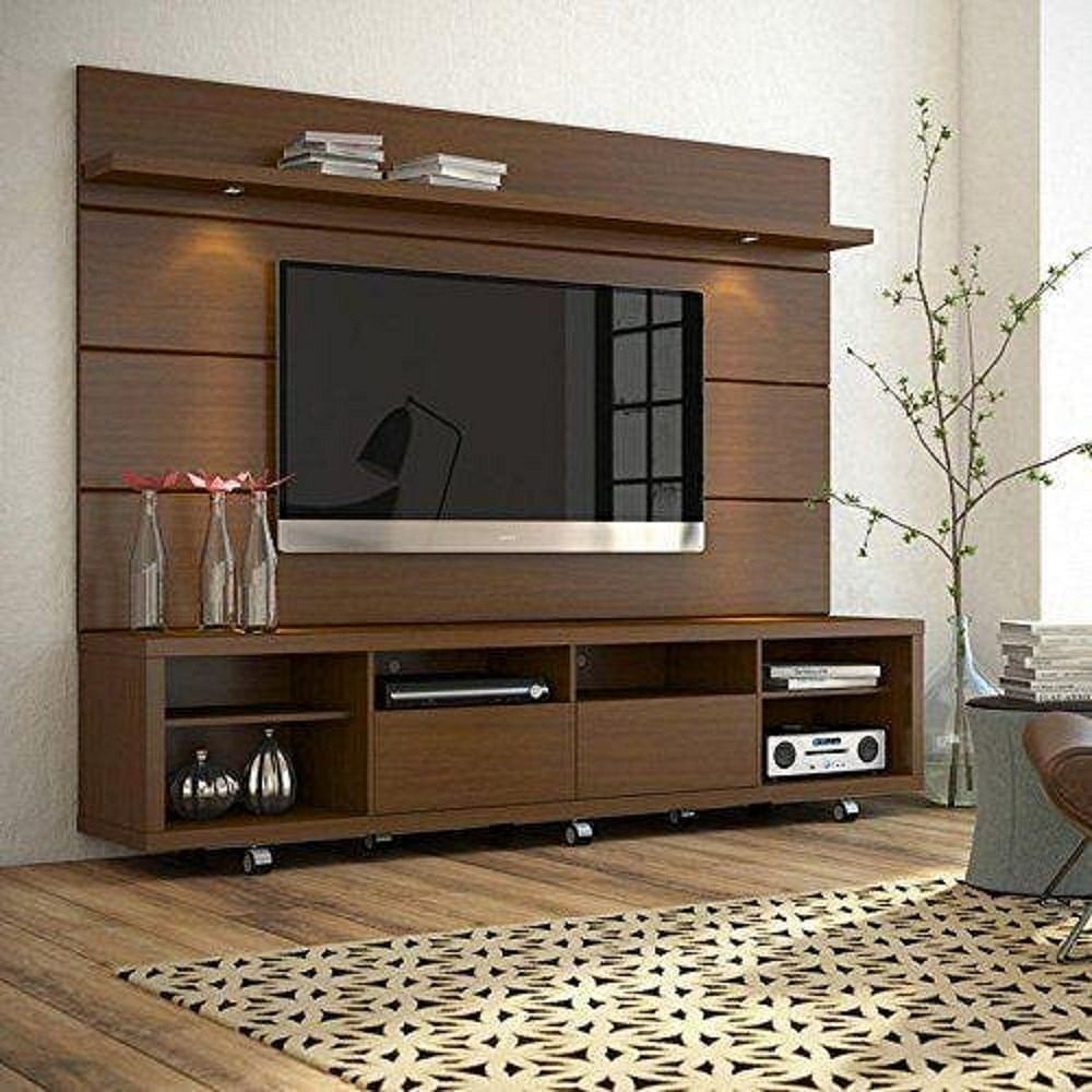 Rectangular Wooden TV Unit For Furniture