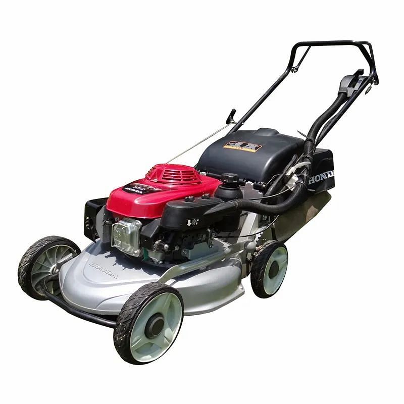 Red And Black Honda Lawn Mower HRJ216K2