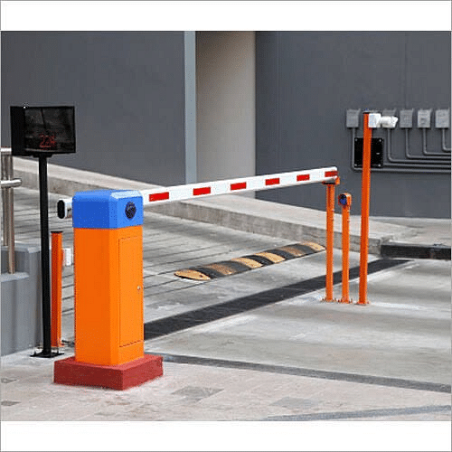 Red Boom Barrier, For Parking