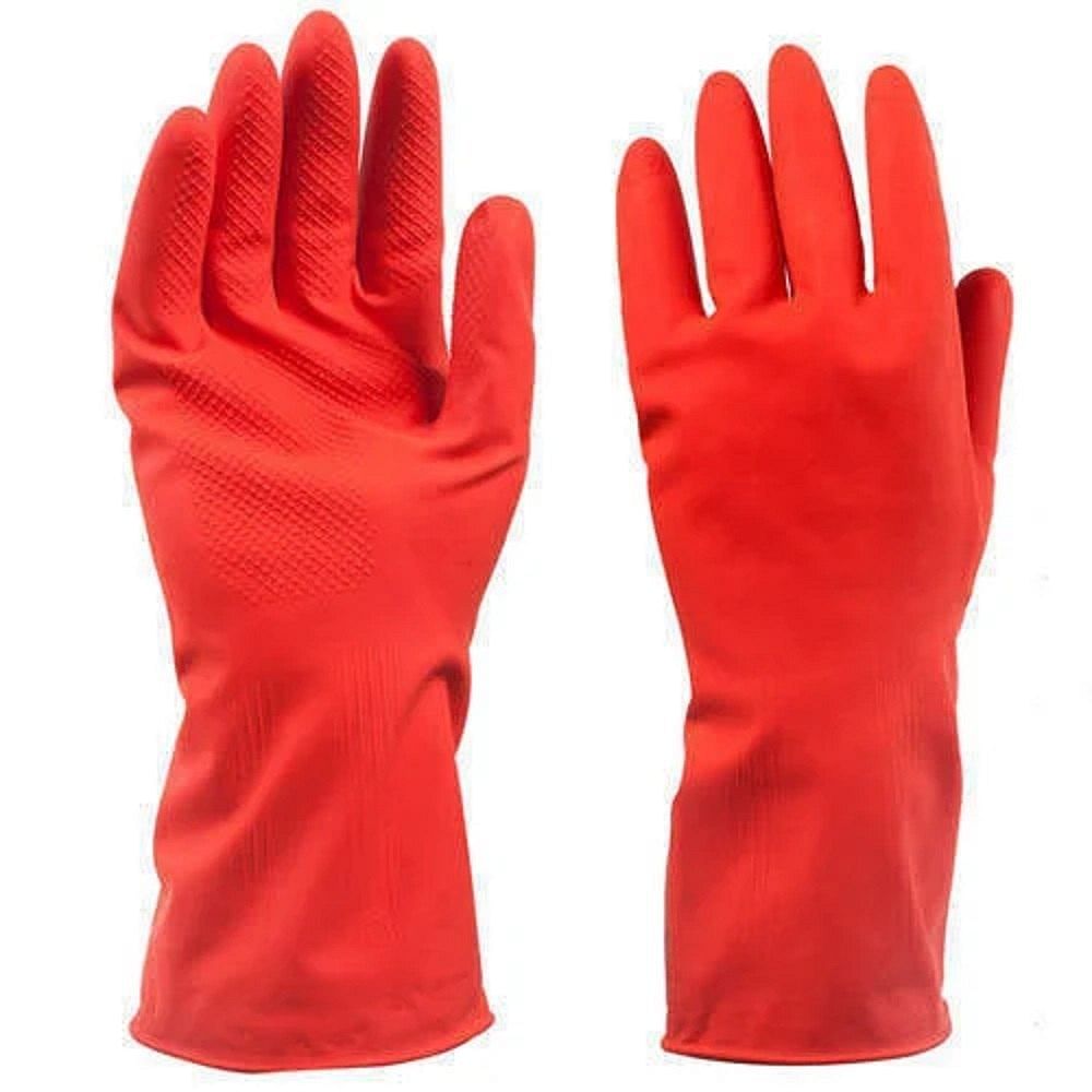 Red Electrical Rubber Gloves, Yes