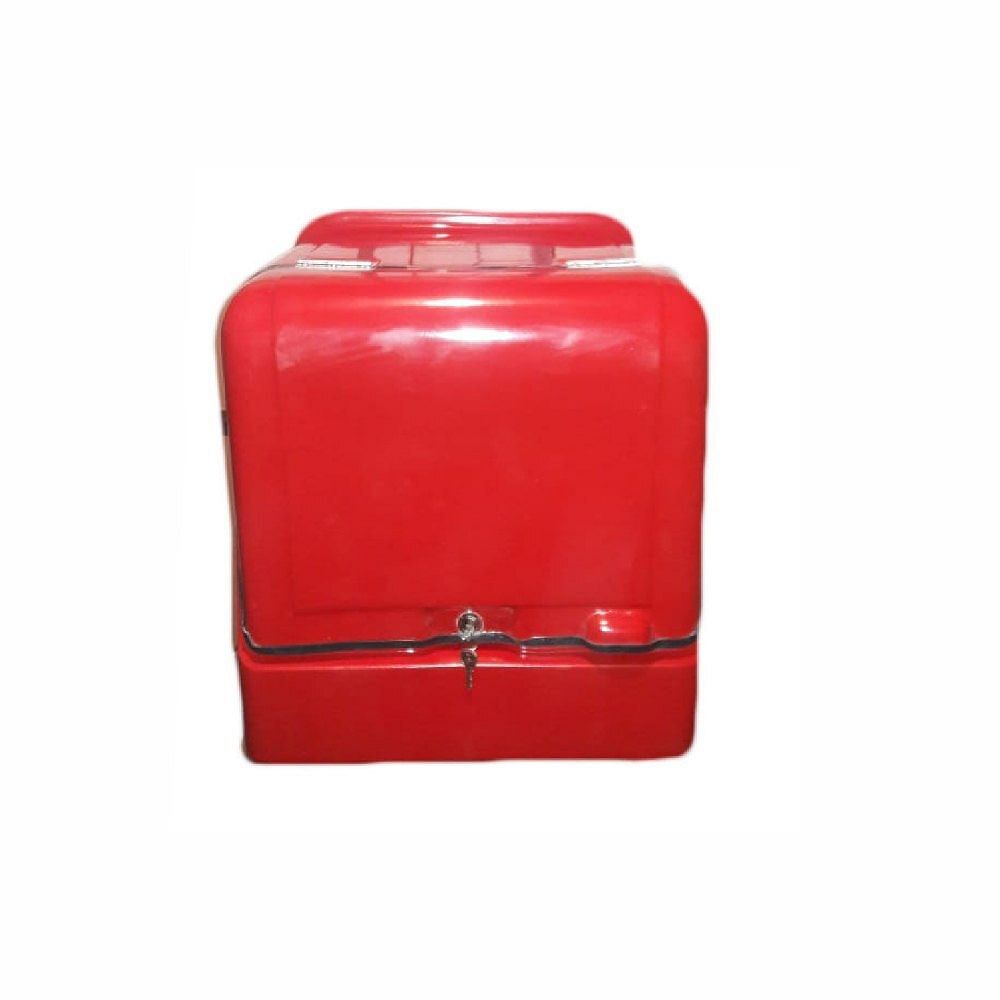 Red FRP Front Open Delivery Boxes, Size: 19 X 20 X18 Inch