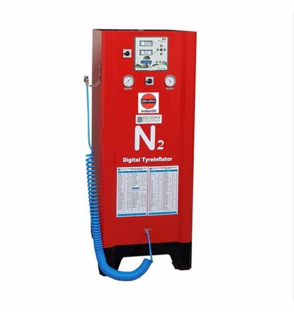 Red Nitrogen Tyre Inflators