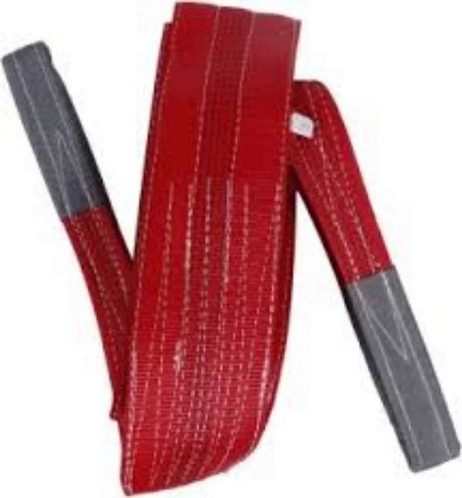 Red Polyester Webbing Belt 5t,4m, 25 mm