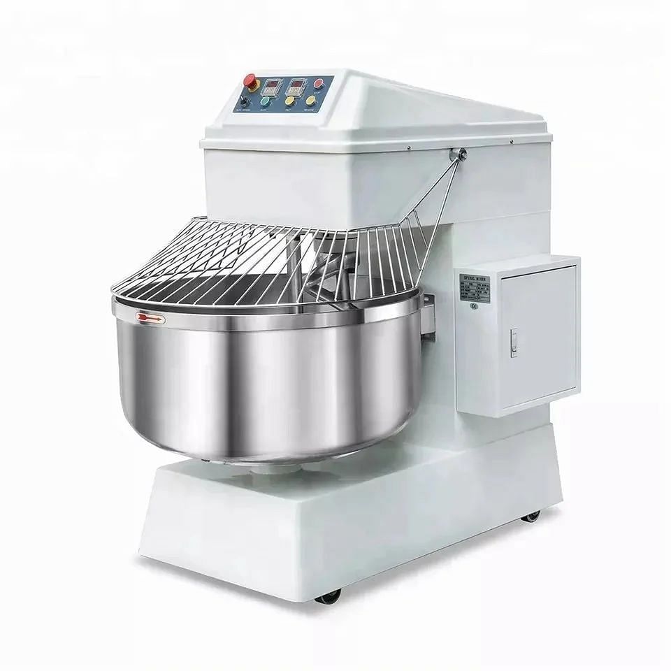 Removable Bowl Bakery Stainless Steel Spiral Mixer