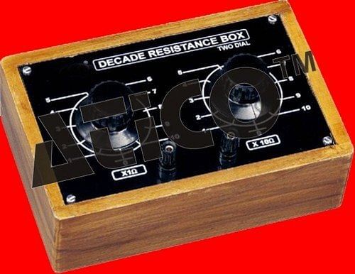 Resistance Box Dial Type (Constantan &; Manganin)