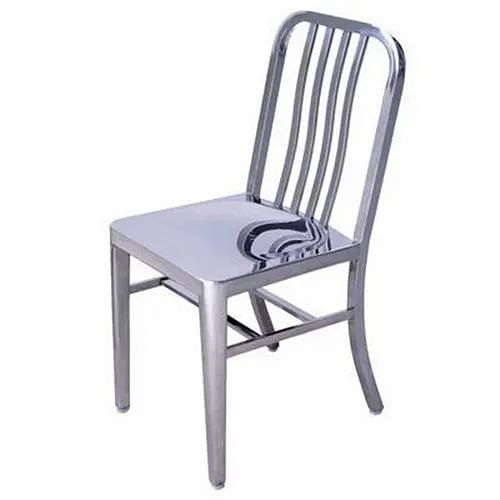 Stainless Steel Silver Restaurant Chairs