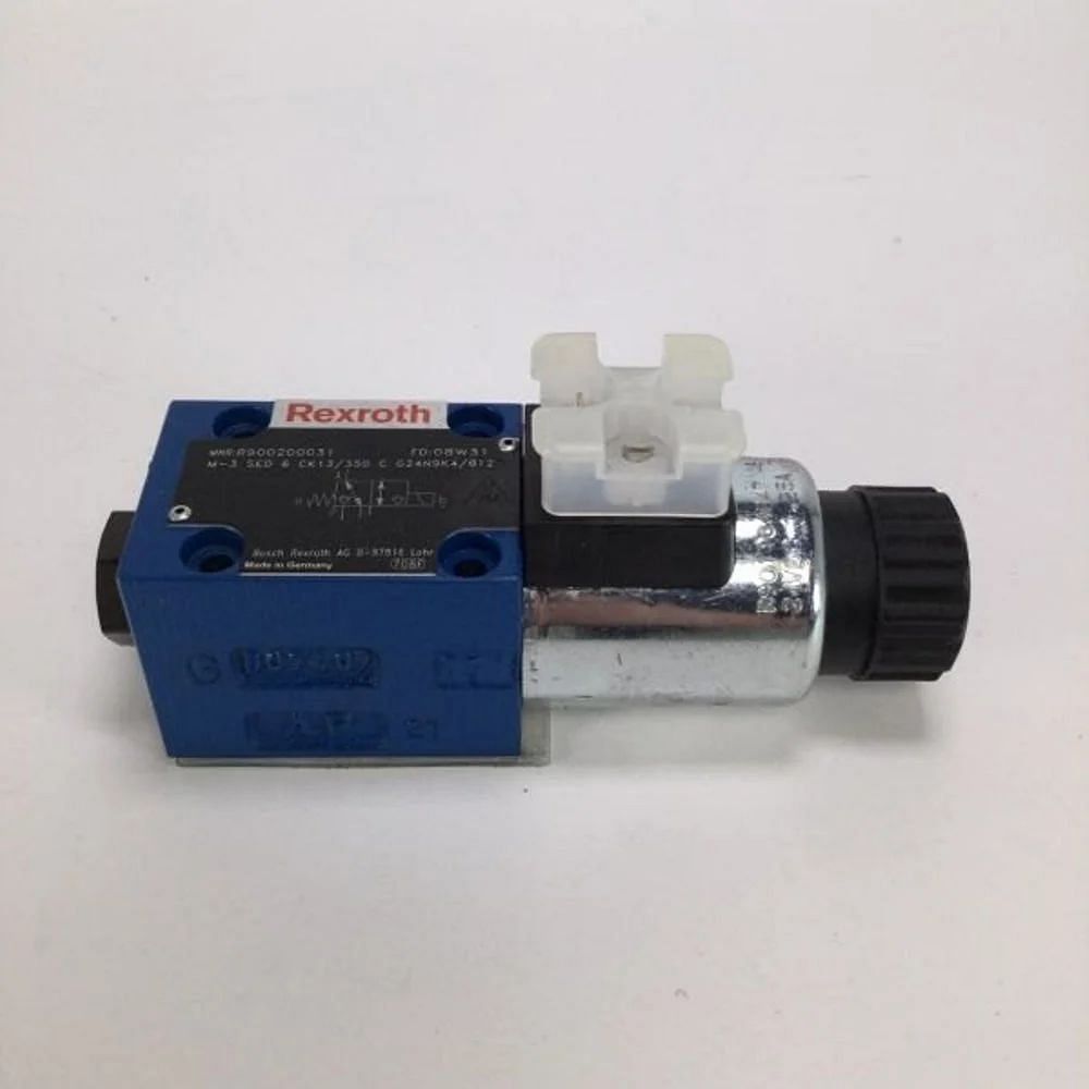 Rexroth Stainless Steel Hydraulic Poppet Valve M-3SED, For Industrial, Valve Size: NG6,NG10