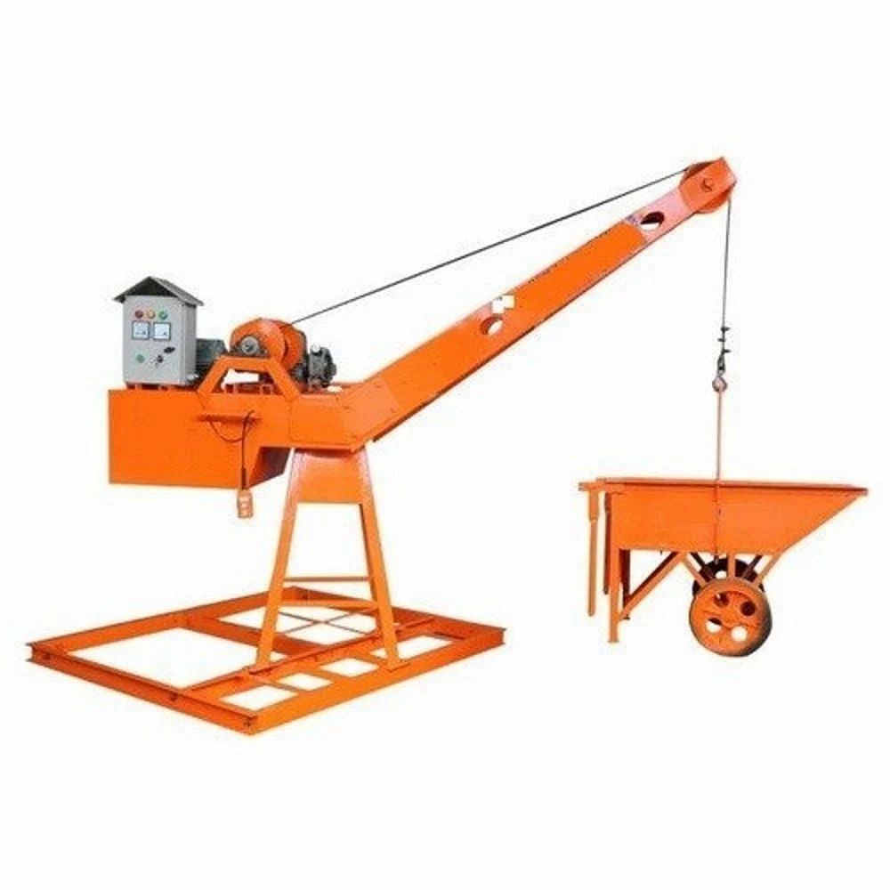 RH 2-4 (m) Monkey Crane Hoist, For Industrial, Capacity: 0-1 ton