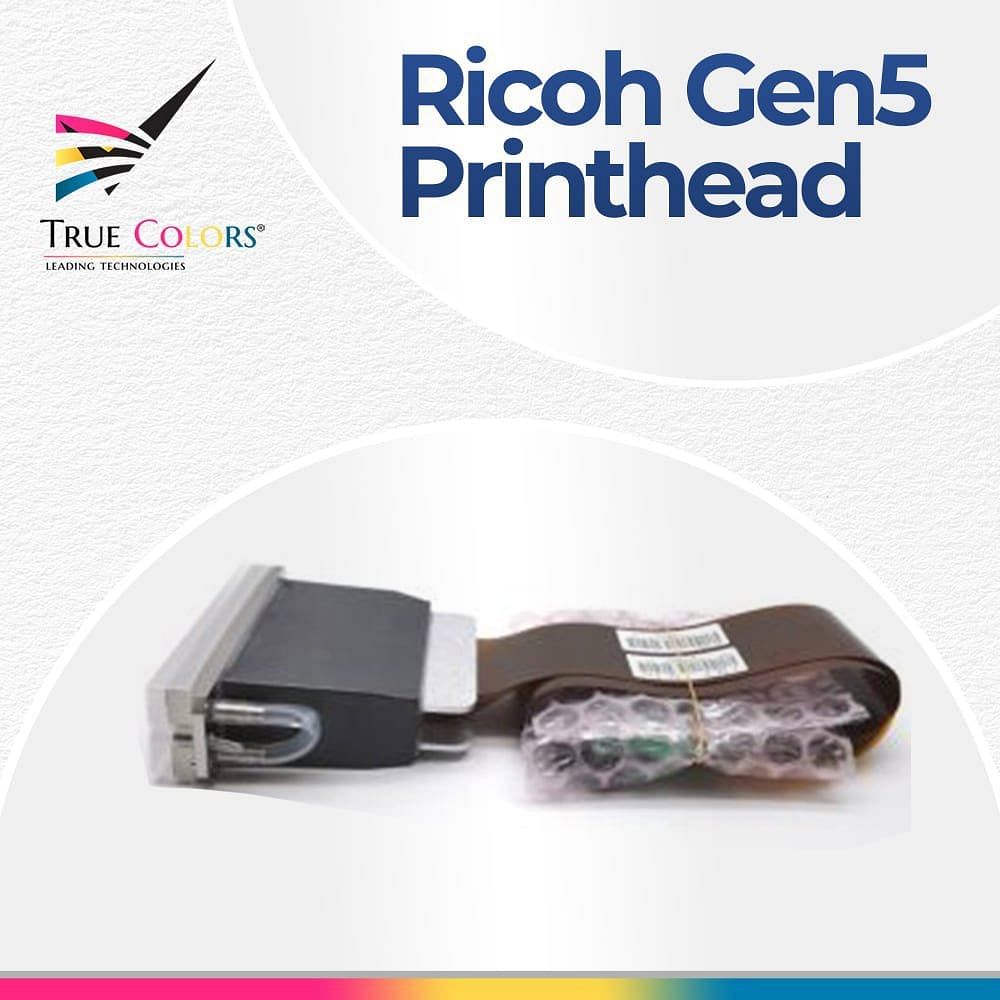 Ricoh Printhead for UV Flatbed Printer, Drop Size: 7pl