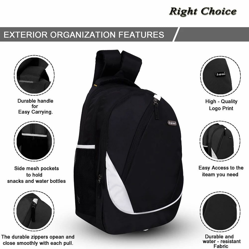 Right Choice 26L Polyester Laptop Backpack Bag, Capacity: 45 L