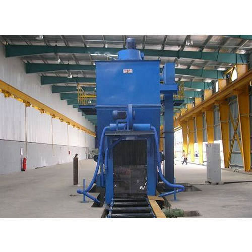 RK Industries Semi-Automatic H Beam Shot Blasting Machine, For Industrial