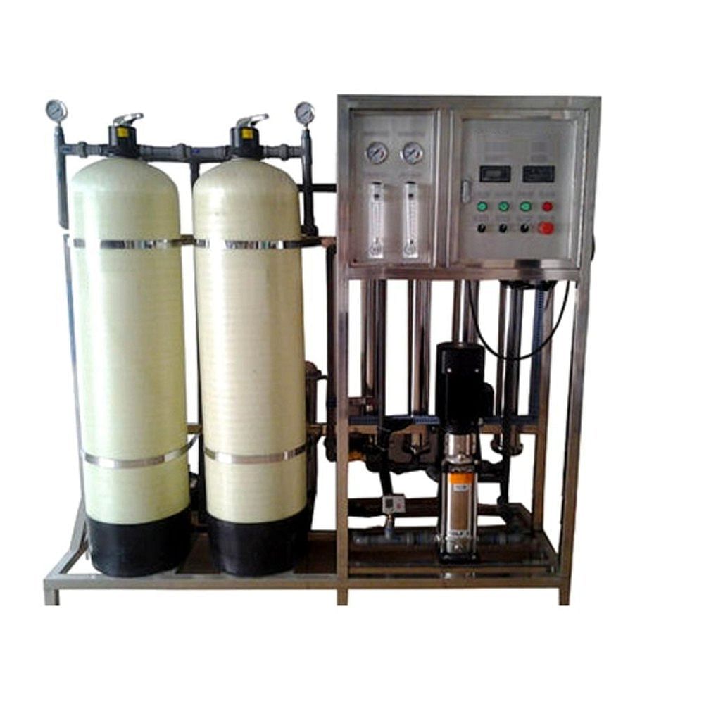 RO Capacity: 1500 Liter Per Hour Semi Automatic Dialysis RO Plant, FRP