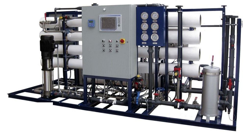 RO Capacity: 2000 (Liter/hour) Reverse Osmosis Plants, FRP